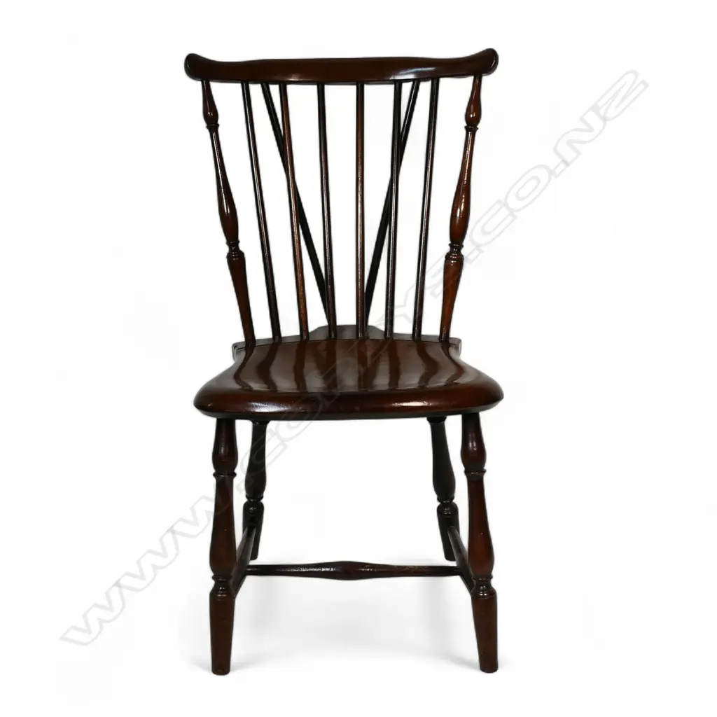 A c.1850 English ash, elm and beech chair, Image 1++